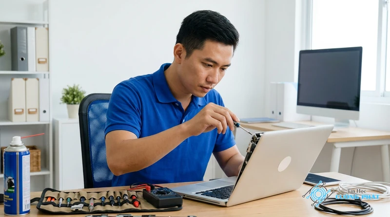 Địa chỉ sửa bản lề Laptop quận Tân Phú