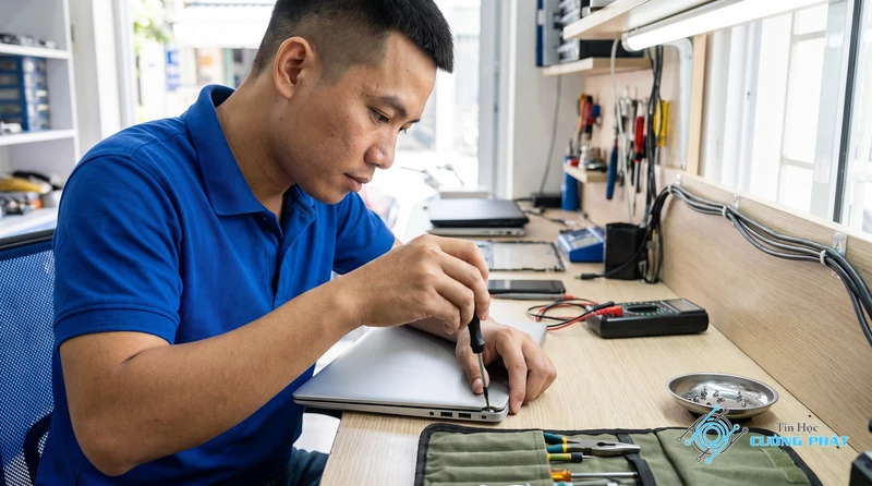 Địa chỉ sửa bản lề Laptop quận Tân Phú