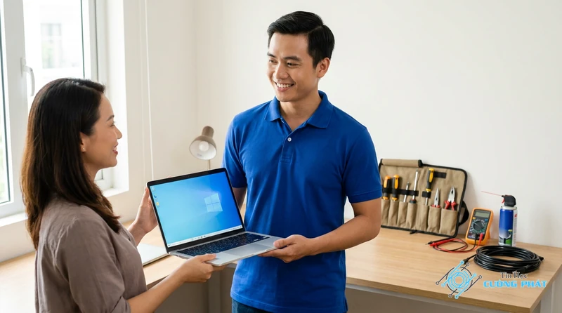Địa chỉ sửa bản lề Laptop quận Tân Phú