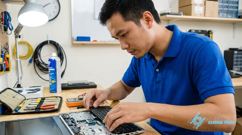 Địa chỉ sửa bàn phím laptop quận Tân Phú