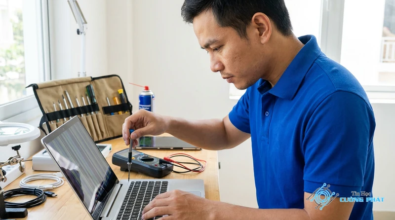 Địa chỉ sửa laptop sọc màn hình