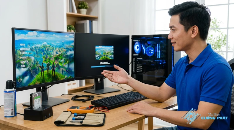 Nâng cấp PC gaming lấy ngay Tân Phú