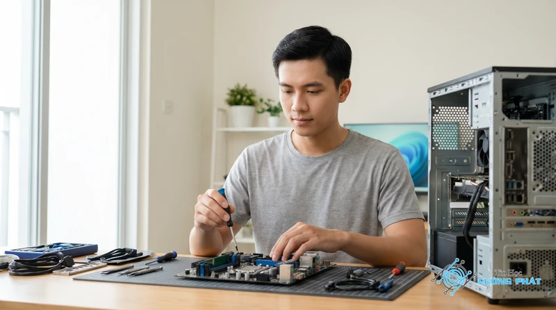 Nguyên nhân và cách sửa lỗi máy tính bật không lên màn hình