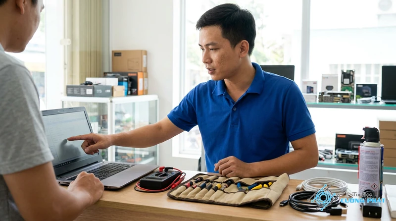 Sửa mainboard laptop Tân Phú