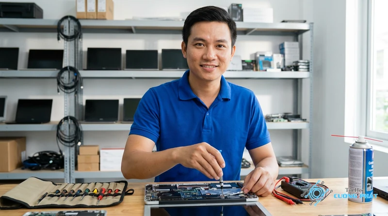 Thay màn hình laptop lấy liền tại TPHCM