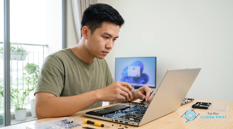 Cách khắc phục laptop Dell bật lên rồi tắt
