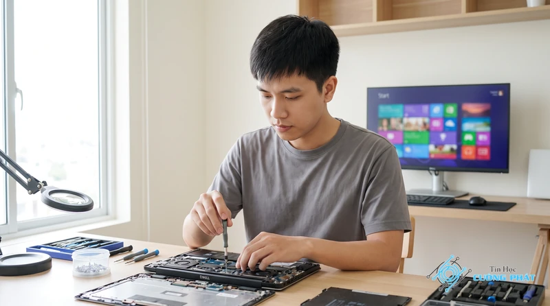 Ảnh đại diện Cách khắc phục laptop Dell bật lên rồi tắt
