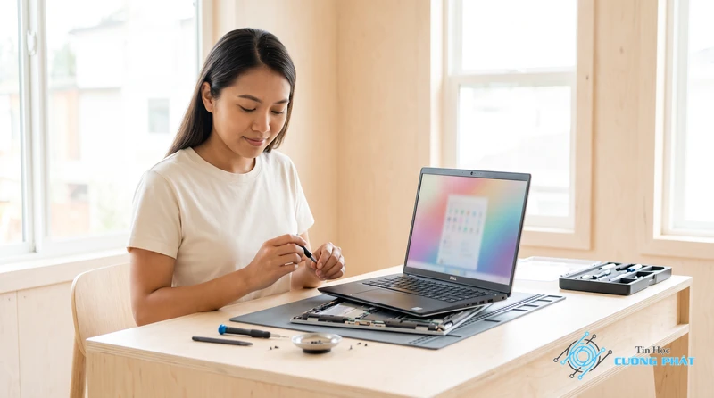 Cách sửa lỗi bios laptop Dell