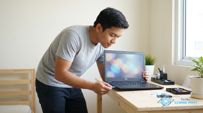 Cách sửa lỗi laptop Dell not charging
