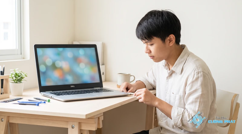 Cách sửa lỗi laptop Dell Unknown Adapter