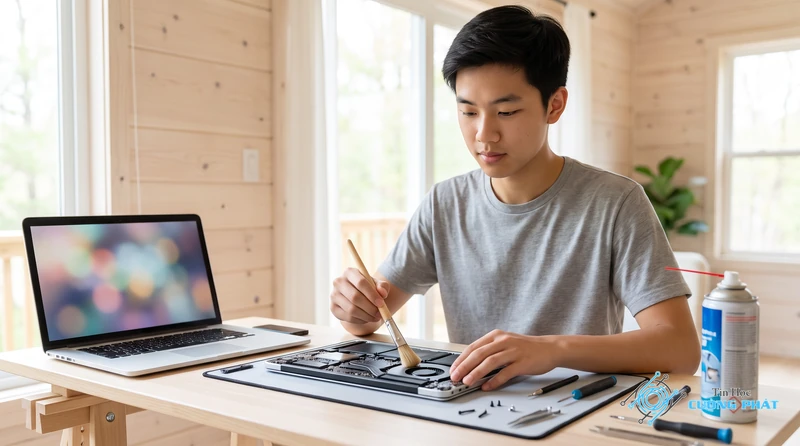 Cách vệ sinh Laptop Dell