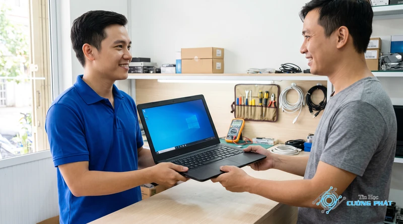 Địa chỉ sửa laptop bị sọc màn hình TPHCM