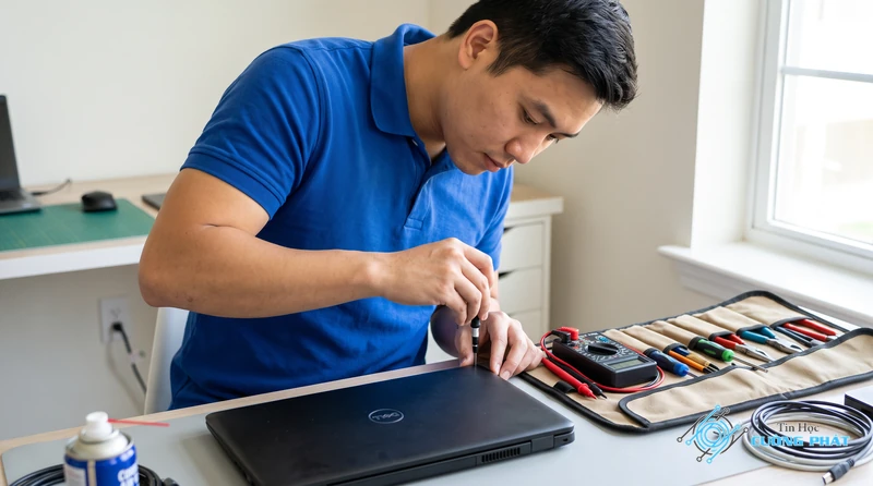 Địa chỉ sửa Laptop Dell bị nóng TPHCM