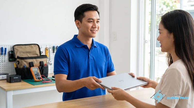 Địa chỉ sửa laptop Dell không lên nguồn