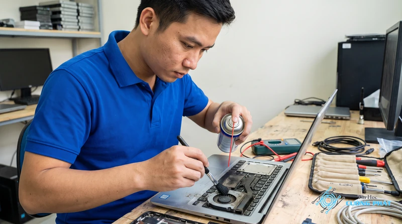 Địa chỉ sửa Laptop Dell quạt kêu to