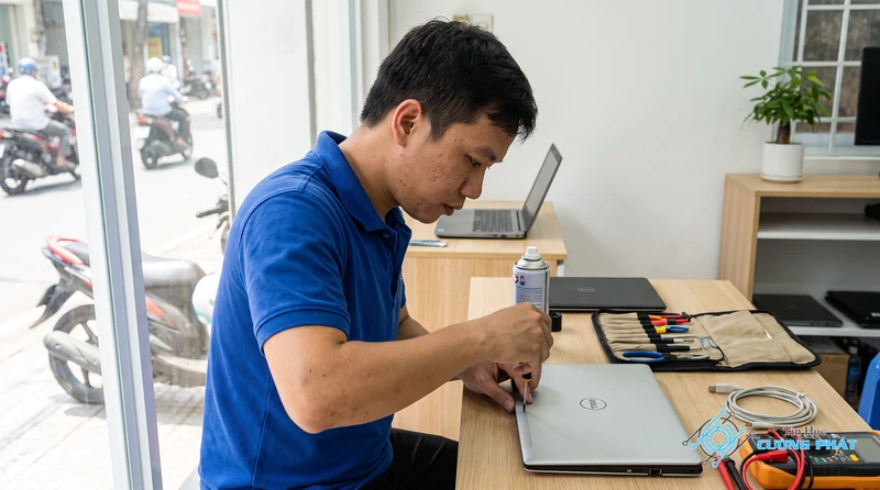 Địa chỉ sửa Laptop Dell quạt kêu to