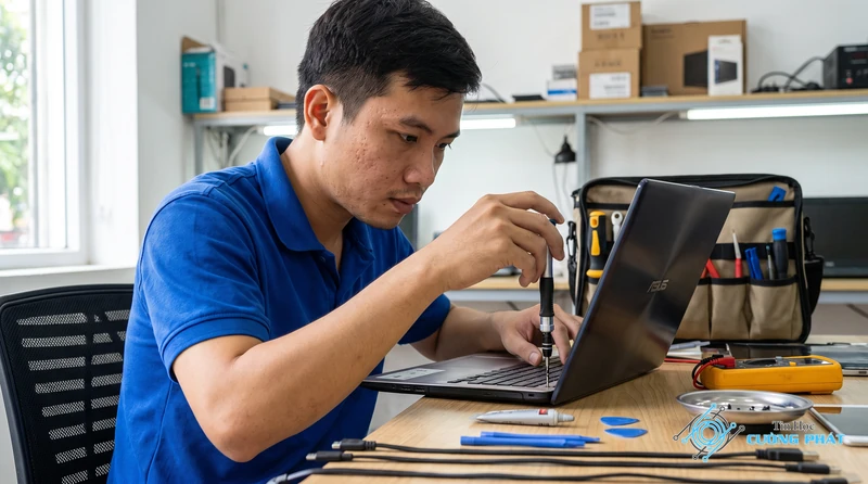 Dịch vụ sửa bản lề laptop Asus bị gãy
