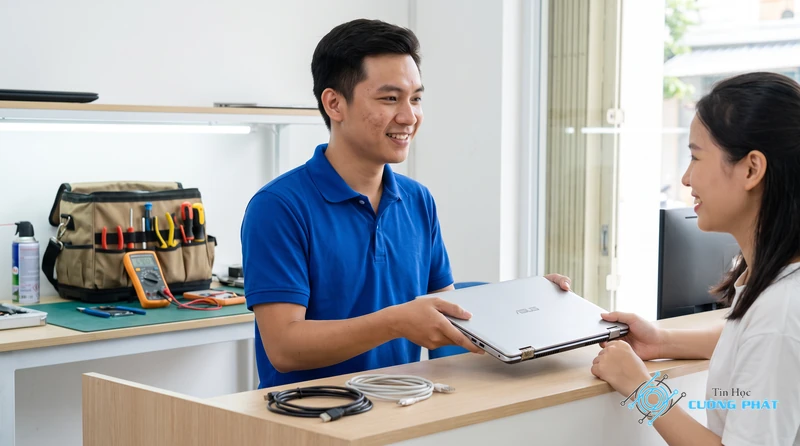 Dịch vụ sửa bản lề laptop Asus bị gãy