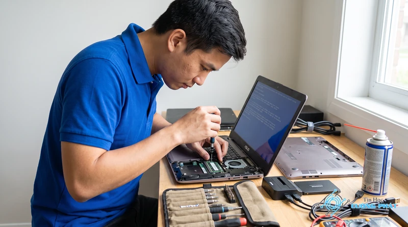 Dịch vụ sửa laptop Asus hay bị màn hình xanh