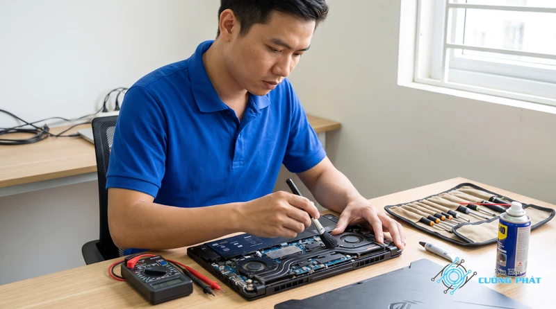 Dịch vụ sửa laptop Asus ROG/TUF quá nóng