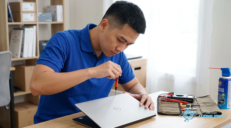 Dịch vụ sửa laptop Dell bật không lên màn hình