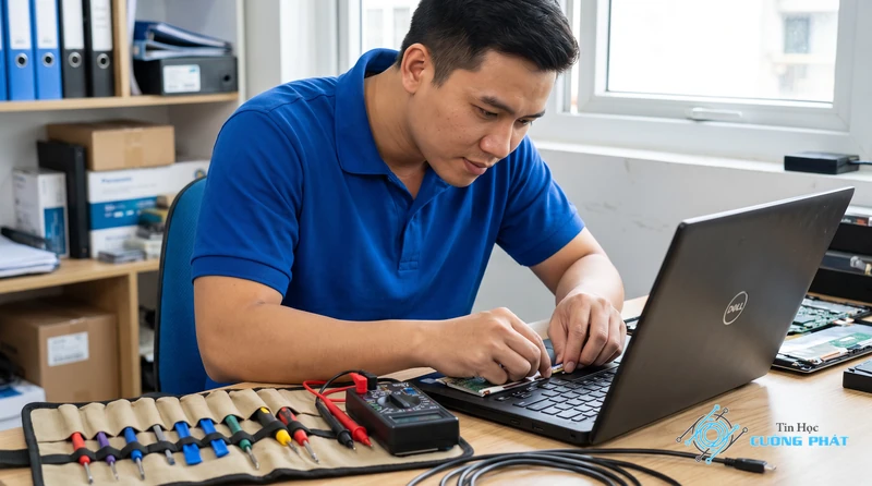Dịch vụ sửa laptop Dell bật không lên màn hình