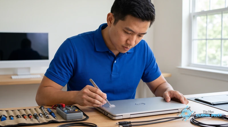 Dịch vụ sửa laptop Dell bật không lên màn hình