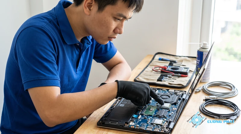 Dịch vụ sửa lỗi laptop Dell không nhận Wifi