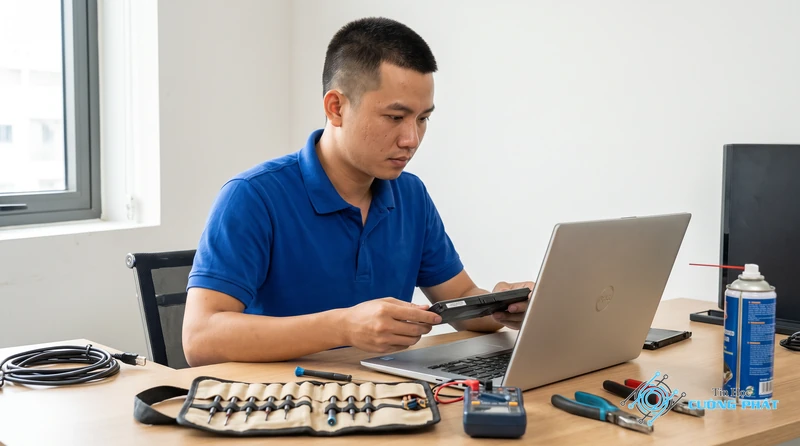 Dịch vụ thay pin laptop Dell