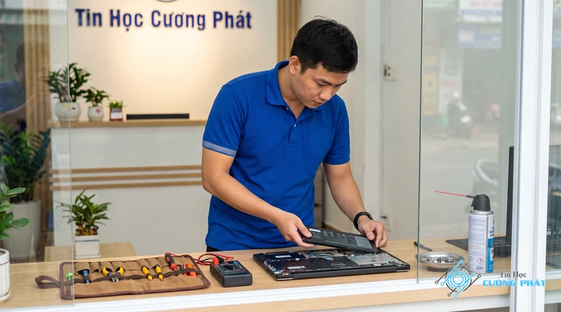 Dịch vụ thay pin laptop Dell