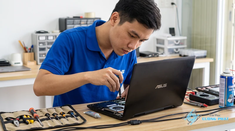 Dịch vụ thay quạt tản nhiệt laptop Asus