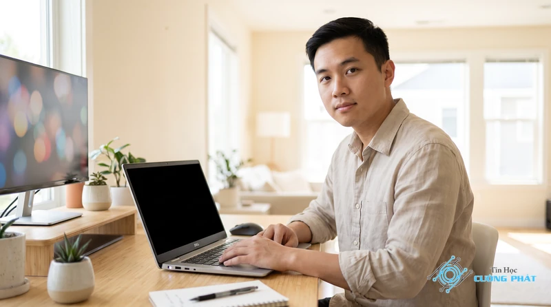 Ảnh đại diện Laptop Dell bị màn hình đen
