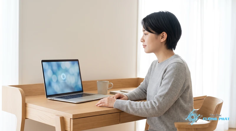 Laptop Dell Bị Treo Logo