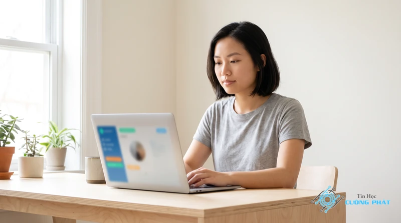 Laptop Dell Bị Treo Logo