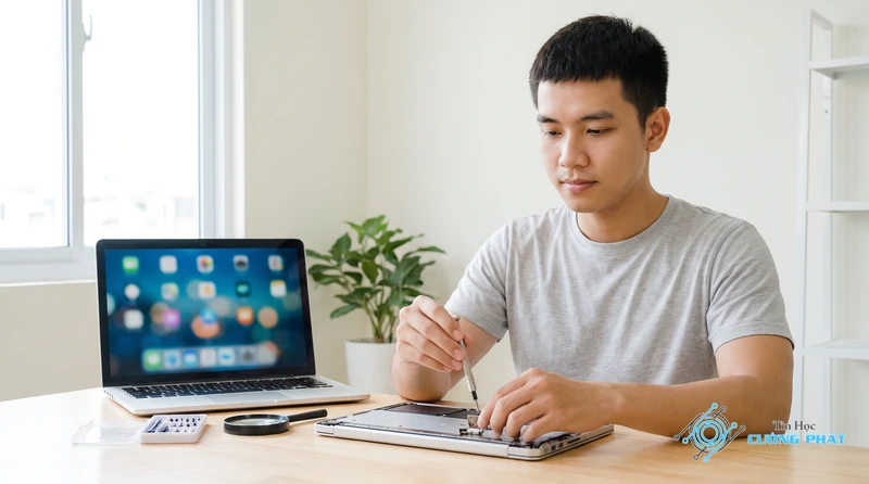 Màn hình laptop bị nháy liên tục