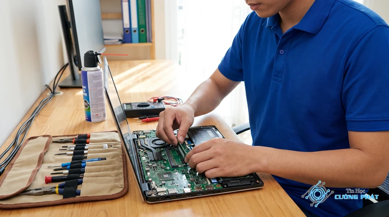 Nâng cấp RAM laptop Dell