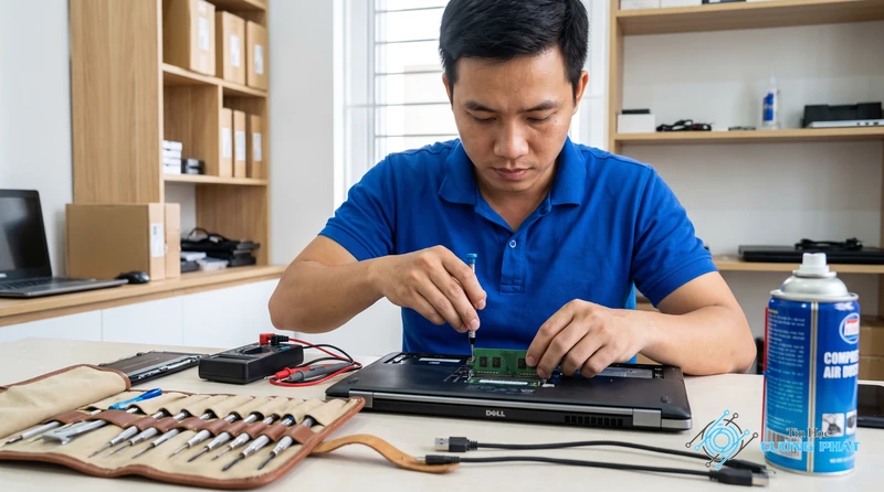 Nâng cấp RAM laptop Dell