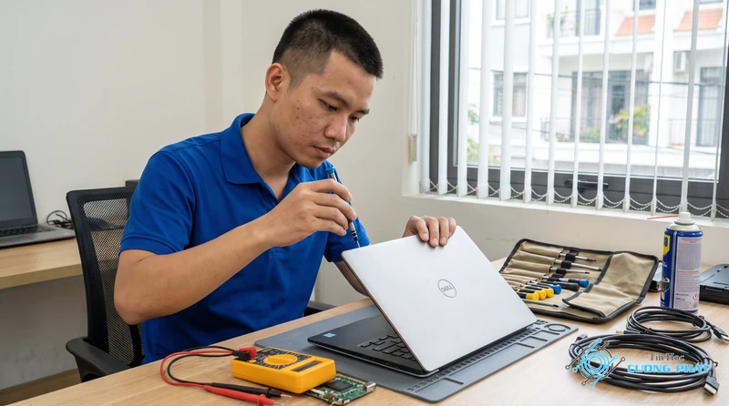 Sửa Laptop Dell bị treo đứng máy