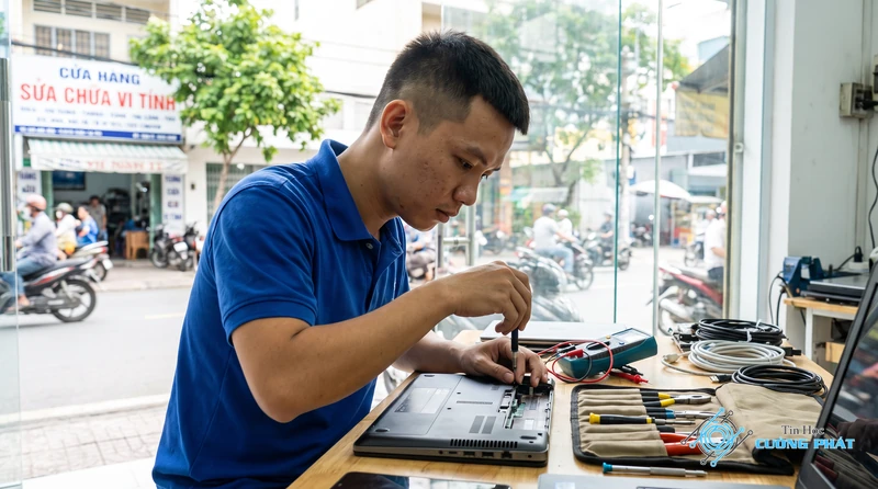 Sửa Laptop Dell bị treo đứng máy