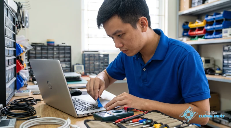 Thay bàn phím laptop Dell