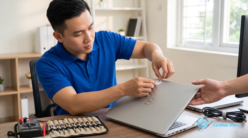 Thay bàn phím laptop Dell