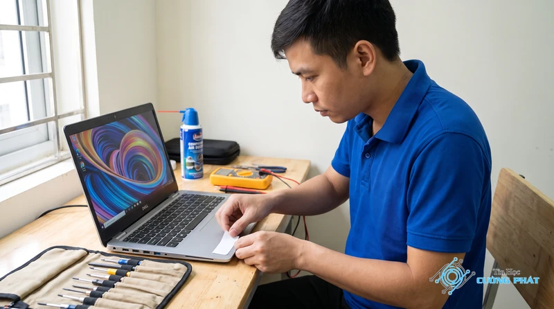 Thay màn hình laptop Dell