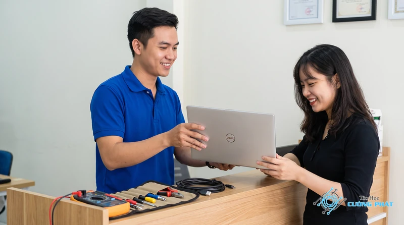 Thay ổ cứng laptop Dell